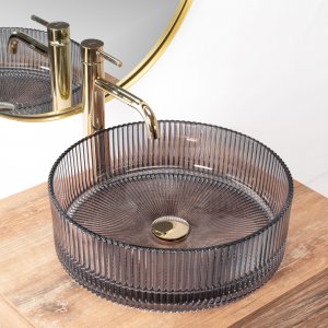 Umywalka Rea Umywalka nablatowa Rea Ingrid Grey 3