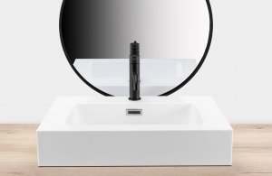 Umywalka Rea Umywalka nablatowa Rea Alison White 60 4