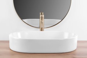 Umywalka Rea Umywalka nablatowa Rea NADIA 60 WHITE MATT 4