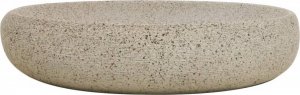 Umywalka vidaXL Umywalka nablatowa, piaskowa, owalna, 59x40x15 cm, ceramiczna 3