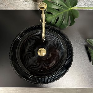 Umywalka Rea Umywalka nablatowa Rea Ingrid Black 5