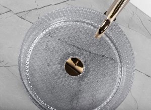 Umywalka Rea Umywalka nablatowa Rea Cristal Light Grey 5