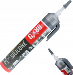 CX80 Silikon professional 210G Premium wysokotemperaturowy czarny CX80 8