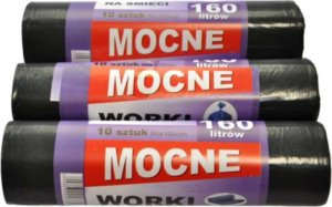Korona Shops Worek Mocny na śmieci 160 l Wytrzymały na odpady 4