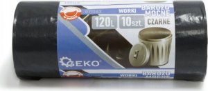 Geko Worki na śmieci 120L (rolka 10szt) - czarne (18) 3
