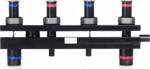 Afriso Rozdzielacz KSV 125-2 HW 70kW, dla 2 obiegów pompowych, ze sprzęgłem hydraulicznym 6