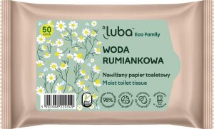 Luba Eco Family nawilżany papier toaletowy z Wodą Rumiankową 50szt. 1