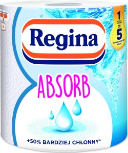 Regina Regina - Ręcznik kuchenny najdłuższy, biały - 3-warstwowy 2