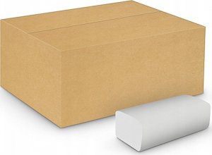 Velvet Ręczniki składane Care V-Fold 2w celuloza białe (20x150) 2