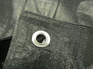Plandeka Geko Plandeka 6x12m mega gruba/szara120G(2) 2