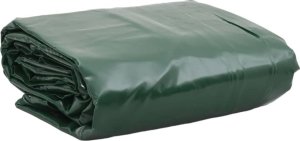 Plandeka vidaXL Plandeka, zielona, 1,5x6 m, 600 g/m² Lumarko! 1