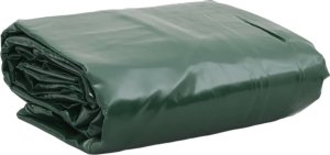 Plandeka vidaXL Plandeka, zielona, 1x2,5 m, 600 g/m² Lumarko! 1