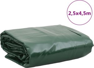 Plandeka vidaXL Plandeka, zielona, 2,5x4,5 m, 600 g/m² 9