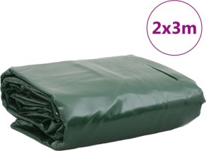 Plandeka vidaXL Plandeka, zielona, 2x3 m, 600 g/m² 9