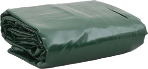 Plandeka vidaXL Plandeka, zielona, 5x8 m, 600 g/m² Lumarko! 1