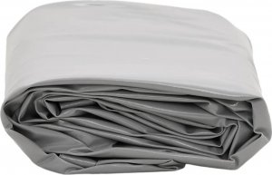 Plandeka vidaXL Plandeka, szara, 5x8 m, 600 g/m 3