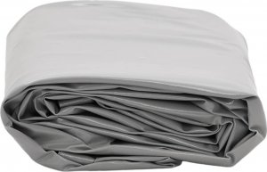 Plandeka vidaXL Plandeka, szara, 5x7 m, 600 g/m 3