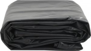 Plandeka vidaXL Plandeka, czarna, 5x7 m, 600 g/m 3