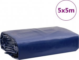 Plandeka vidaXL Plandeka, niebieska, 5x5 m, 600 g/m 9