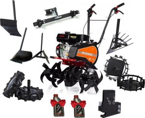 Glebogryzarka Hortmasz Glebogryzarka HGS 155 L HORTMASZ Spalinowa + 9-elementowy zestaw akcesoriów 5