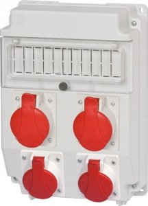F-Elektro Rozdzielnica CAJA 4x32A/5P 11M IP44 1