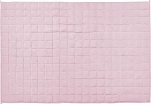 Beliani Kołdra obciążeniowa 4kg 100 x 150 cm różowa NEREID 7