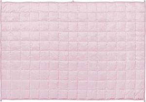 Beliani Kołdra obciążeniowa 4kg 100 x 150 cm różowa NEREID 9