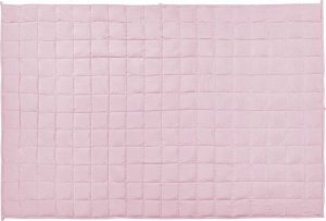 Beliani Kołdra obciążeniowa 4kg 100 x 150 cm różowa NEREID 10
