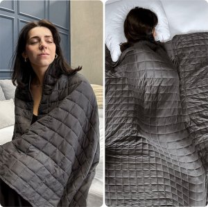 LOZKOHOLICY.PL Sp.z o.o. Sp. K. Kołdra 135 x 200 Obciążeniowa Sensoryczna 9kg Nel 04 11