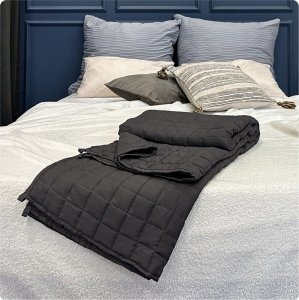 LOZKOHOLICY.PL Sp.z o.o. Sp. K. Kołdra 135 x 200 Obciążeniowa Sensoryczna 9kg Nel 04 14