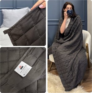 LOZKOHOLICY.PL Sp.z o.o. Sp. K. Kołdra 135 x 200 Obciążeniowa Sensoryczna 9kg Nel 04 8