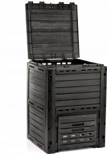Prosperplast PROSPERPLAST KOMPOSTOWNIK  280L ANTRACYT COMPOGREEN WOODY 8