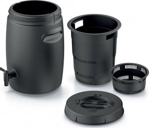 Prosperplast Zbiornik na nawóz, kompost Pojemnik do wytwarzania nawozu COMBIOLIQ 25l + kranik 4