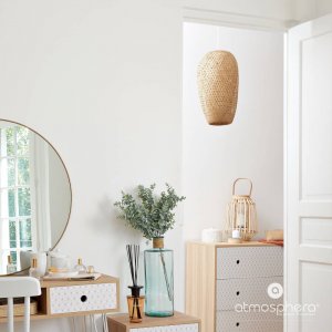 Atmosphera Wazon szklany 75 cm zielony 2