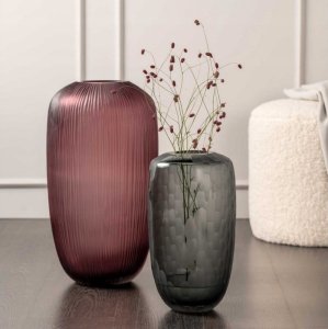 Leonardo Wazon szklany 50 cm jagodowy  BELLAGIO - Leonardo 4