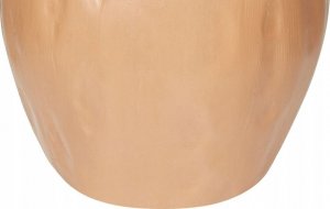 Beliani Wazon dekoracyjny z terakoty 40 cm beżowy KULIM 5