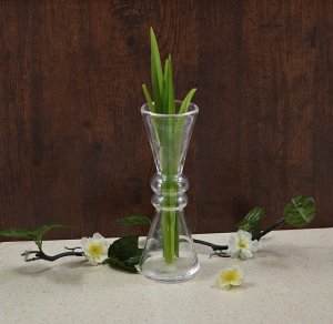 Inter-Deco Luksusowy szklany wazon na kwiaty - stabilny 2