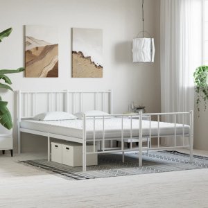 vidaXL Materac piankowy, biały 160x200 cm, 7-strefowy, twardość 20 ILD 2