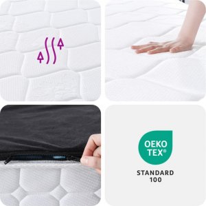 vidaXL vidaXL Materac kieszeniowy, średnia twardość, 180x200 cm 9