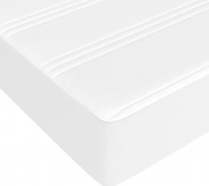 vidaXL vidaXL Materac kieszeniowy, biały, 120x190x20 cm, sztuczna skóra 5