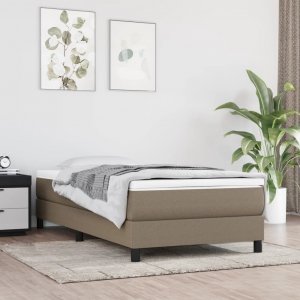 vidaXL vidaXL Materac kieszeniowy, taupe, 120x190x20 cm, tkanina 1