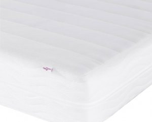 vidaXL Materac piankowy, biały, 120x200 cm, twardość H2/H3 7