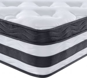 vidaXL Materac kieszeniowy, twardość średnia, 180x200 cm 5