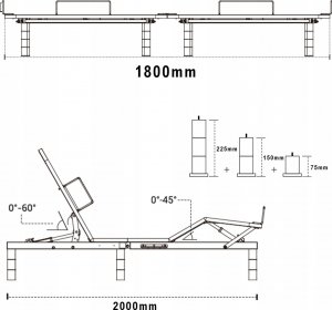 Spacetronik Łóżko regulowane elektrycznie Spacetronik Dozee22 7
