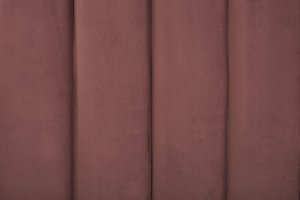 Beliani Łóżko welurowe 160 x 200 cm różowe AMBILLOU 10