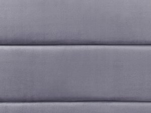 Beliani Łóżko z pojemnikiem welurowe 140 x 200 cm ciemnoszare ROUEN 12