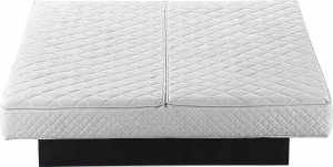 Beliani Łóżko wodne welurowe 180 x 200 cm niebieskie AVALLON 11