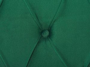 Beliani Łóżko wodne welurowe 180 x 200 cm zielone AVALLON 8