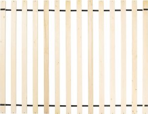 Beliani Łóżko tapicerowane 140 x 200 cm białe MILLAY 12