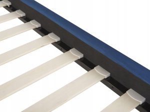 Beliani Łóżko welurowe 140 x 200 cm granatowe LIMOUX 6